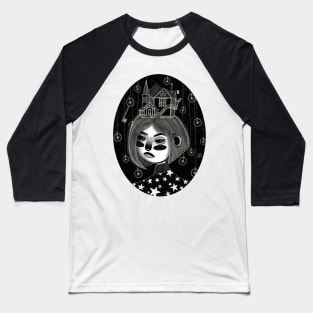 Button Eyes Baseball T-Shirt